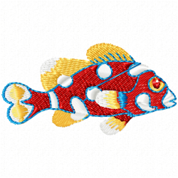 Fishes Embroidery Design 11 Fishes Embroidery Design 11